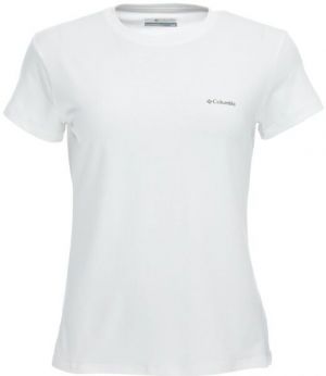 Columbia SUN TREK SS GRAPHIC TEE Dámske tričko, biela, veľkosť