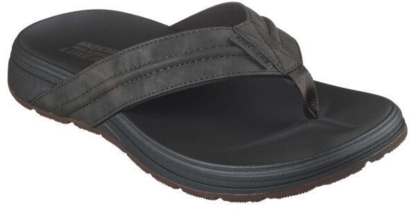 Skechers PATINO - MARLEE Pánske žabky, hnedá, veľkosť