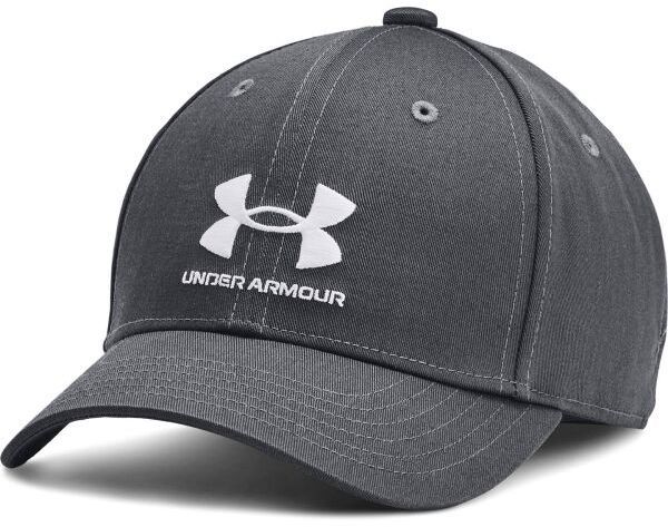 Under Armour LOCKUP Chlapčenská šiltovka, sivá, veľkosť