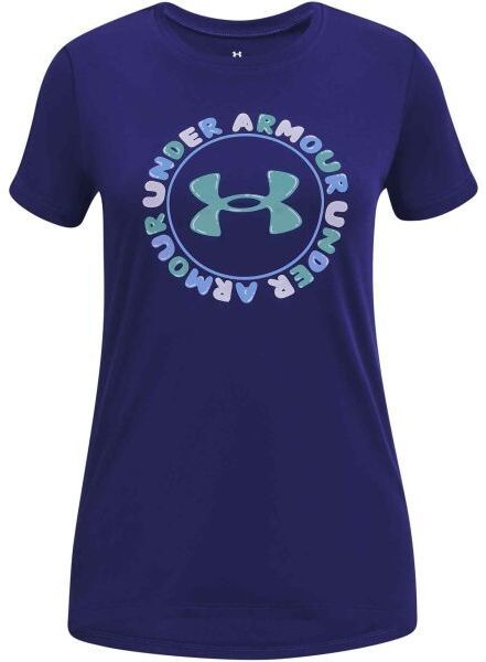 Under Armour TECH WORDMARK Dievčenské tričko, modrá, veľkosť