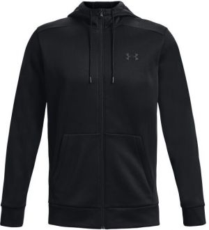 Under Armour ARMOUR FLEECE Pánska mikina, čierna, veľkosť L