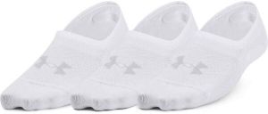 Under Armour BREATHE LITE ULTRA LOW 3P Dámske ponožky, biela, veľkosť