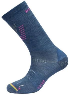 Devold HIKING MERINO LIGHT W Dámske turistické turistické ponožky, modrá, veľkosť