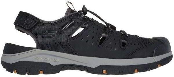 Skechers TRESMEN - MENARD Pánske sandále, čierna, veľkosť
