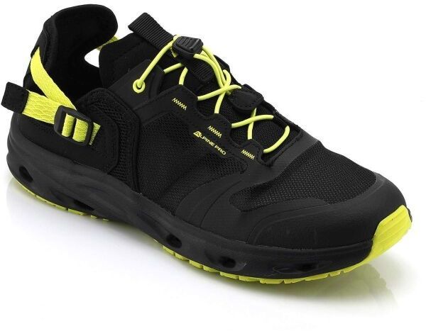 ALPINE PRO TOLOS Pánske sandále, čierna, veľkosť