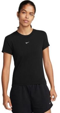 Nike SPORTSWEAR CHILL KNIT Dámske tričko, čierna, veľkosť