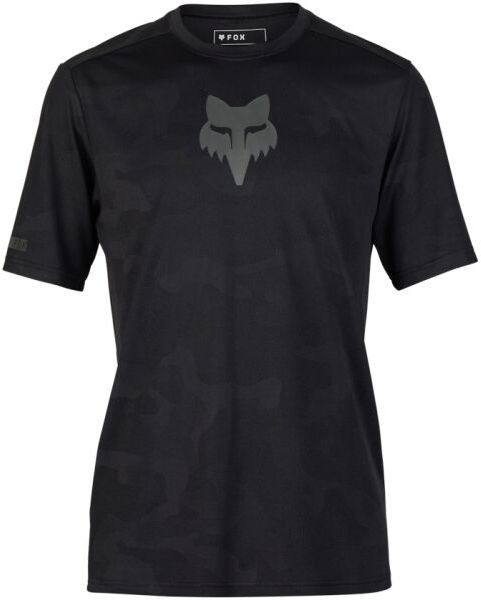 Fox RANGER TRU DRI SS Pánsky cyklistický dres, čierna, veľkosť