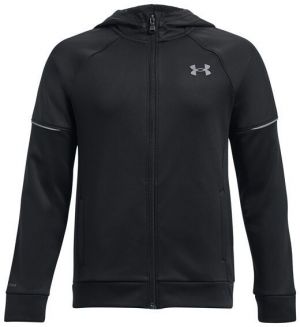 Under Armour AF STORM Chlapčenská mikina, čierna, veľkosť