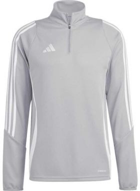 adidas TIRO24 TRAINING TOP Pánska mikina, sivá, veľkosť
