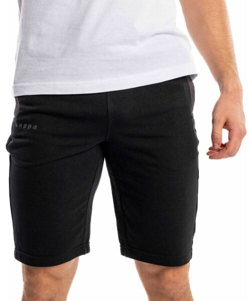 Kappa FROSSACO Pánske šortky, čierna, veľkosť XXL