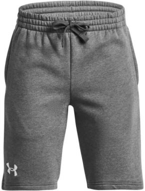 Under Armour RIVAL Chlapčenské šortky, sivá, veľkosť M