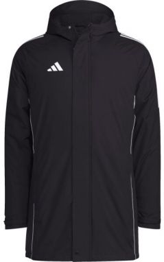 adidas TIRO 24 STADIUM PARKA Pánska futbalová parka, čierna, veľkosť