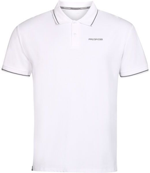 PROGRESS HOGAR Pánska bambusová polokošeľa, biela, veľkosť