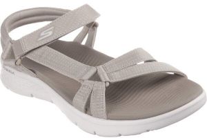 Skechers GO WALK FLEX - SUBLIME-X Dámske sandále, béžová, veľkosť