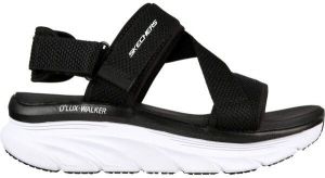 Skechers D'LUX WALKER - KIND MIND Dámske sandále, čierna, veľkosť