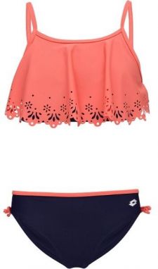 Lotto HONEY Dievčenské dvojdielne plavky, lososová, veľkosť 152-158