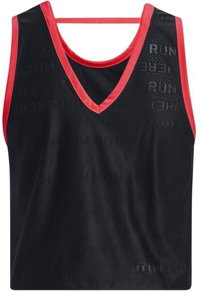 Under Armour RUN ANYWHERE Dámske tielko, čierna, veľkosť M