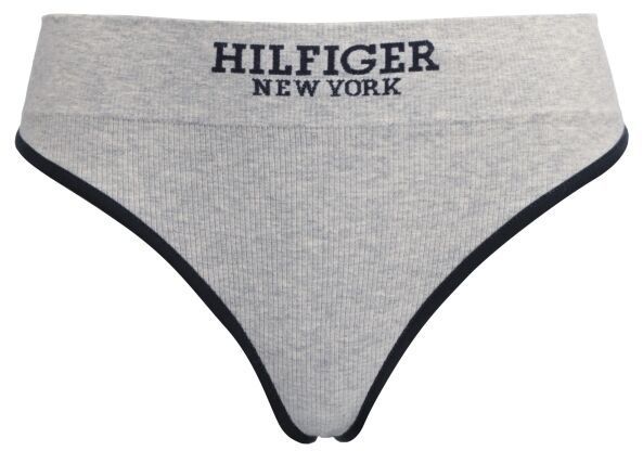 Tommy Hilfiger THONG Dámske nohavičky, sivá, veľkosť