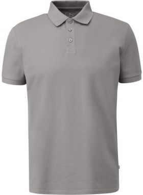 s.Oliver Q/S POLO SHIRT Pánske tričko polo, sivá, veľkosť