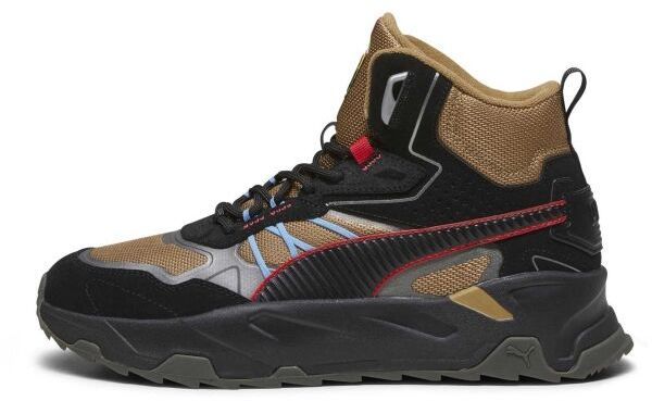 Puma FERRARI TRINITY MID WTR Pánska obuv, čierna, veľkosť 40.5