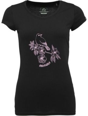 Northfinder JEANNIE Dámske tričko, čierna, veľkosť