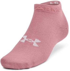 Under Armour ESSENTIAL LOW CUT 3PK Dámske ponožky, ružová, veľkosť