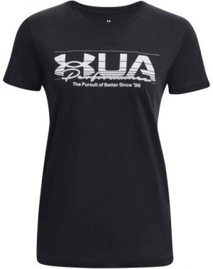 Under Armour UA VINTAGE PERFORMANCE SS Dámske tričko, čierna, veľkosť