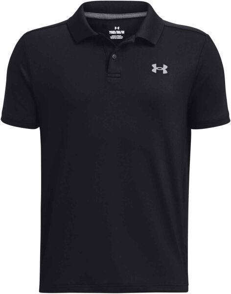 Under Armour PERFORMANCE POLO Chlapčenské polo tričko, čierna, veľkosť XS
