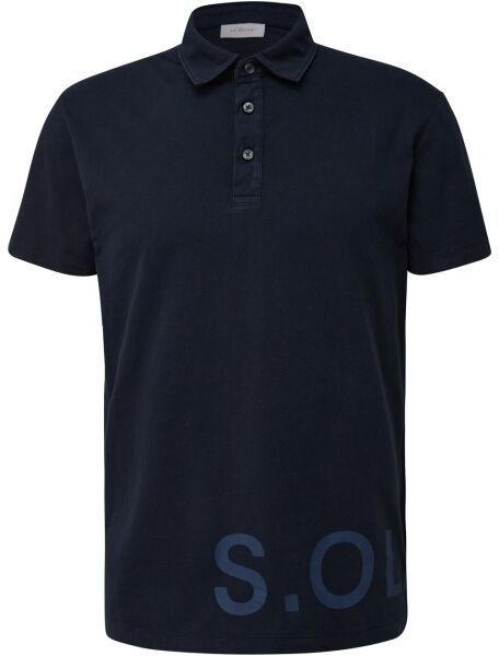 s.Oliver RL POLO SHIRT Pánske polo tričko, tmavo modrá, veľkosť