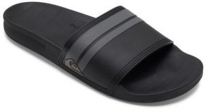 Quiksilver RIVI SLIDE Pánske šľapky, čierna, veľkosť 39