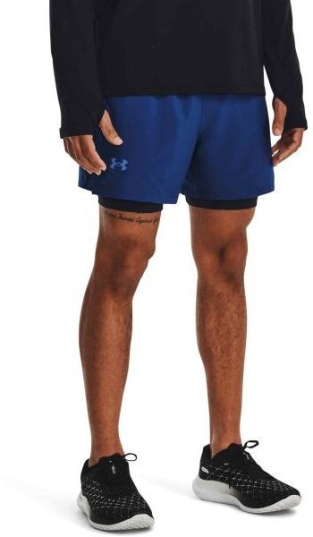 Under Armour LAUNCH ELITE 2in1 5'' SHORT Pánske šortky, modrá, veľkosť