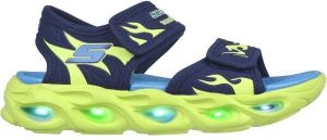 Skechers THERMO-SPLASH-HEAT TIDE Chlapčenské sandále, tmavo modrá, veľkosť