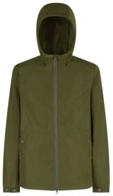 Geox LEITAN MID PARKA Pánska parka, khaki, veľkosť