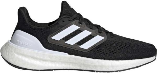 adidas PUREBOOST 23 Pánska bežecká obuv, čierna, veľkosť 42 2/3