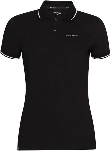 PROGRESS CASA Dámska bambusová polokošeľa, čierna, veľkosť