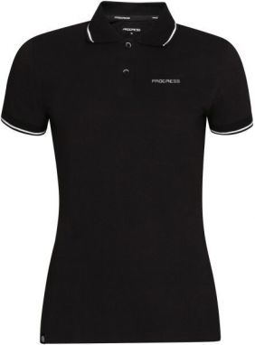 PROGRESS CASA Dámska bambusová polokošeľa, čierna, veľkosť