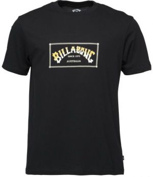 Billabong ARCH SS Pánske tričko, čierna, veľkosť