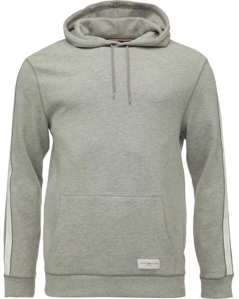 Tommy Hilfiger ESTABLISHED LOGO LOUNGE Pánska mikina, sivá, veľkosť