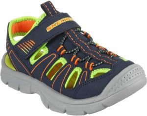Skechers RELIX -VALDER Chlapčenské sandále, tmavo modrá, veľkosť