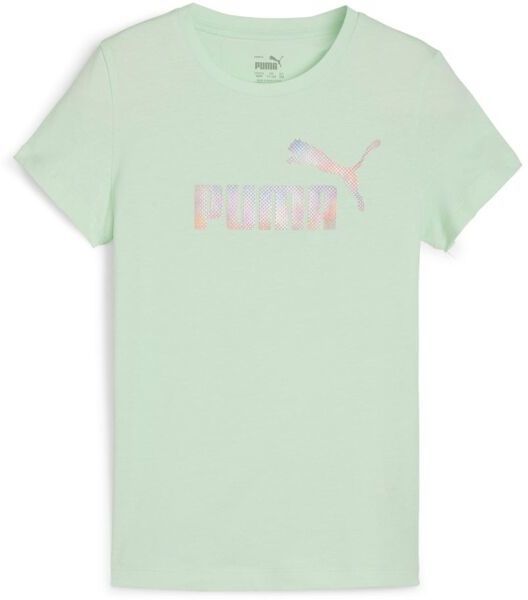 Puma ESSENTIALS + SUMMER DAZE TEE G Dievčenské tričko, svetlo zelená, veľkosť