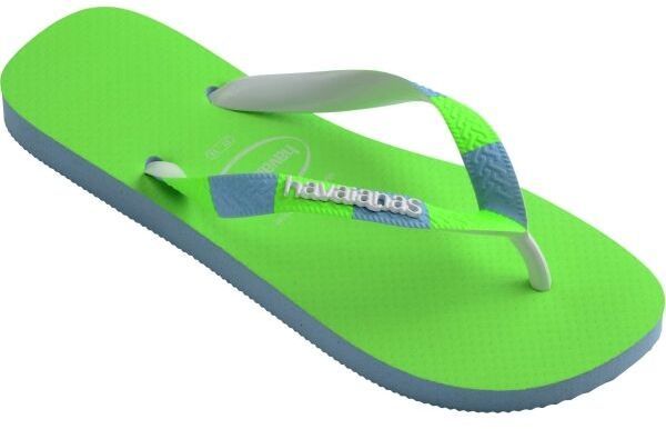 HAVAIANAS TOP VERANO II Dámske žabky, zelená, veľkosť 37/38