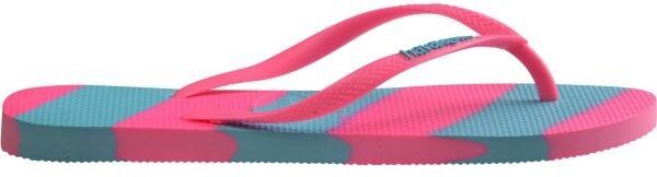 HAVAIANAS SLIM COLOR FUN Dámske žabky, ružová, veľkosť 43/44