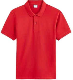 CELIO TEONE Pánske polo tričko, červená, veľkosť