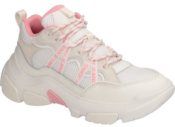 Tommy Hilfiger TJW MODULAR RUNNER Dámska obuv na voľný čas, biela, veľkosť