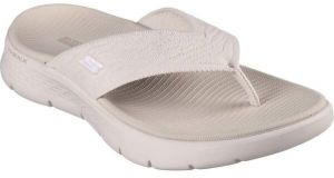 Skechers GO WALK FLEX - SPLENDOR-X Dámske žabky, béžová, veľkosť