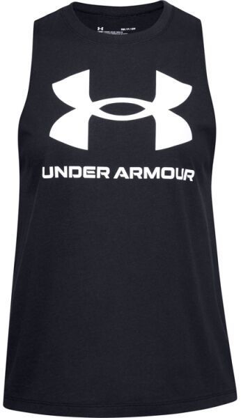 Under Armour LIVE SPORTSTYLE Dámske tielko, černá, veľkosť S