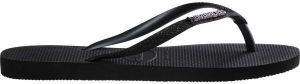 HAVAIANAS SLIM GLITTER II Dámske žabky, čierna, veľkosť 37/38