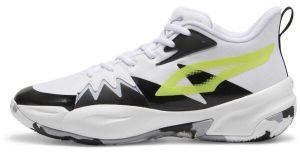 Puma GENETICS Pánska basketbalová obuv, biela, veľkosť 47