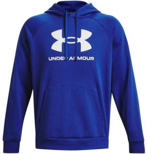 Under Armour RIVAL FLEECE LOGO HD Pánska mikina, modrá, veľkosť