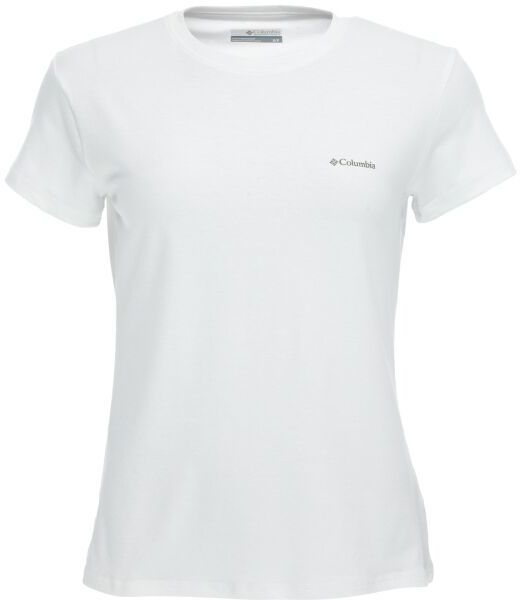 Columbia SUN TREK SS GRAPHIC TEE Dámske tričko, biela, veľkosť